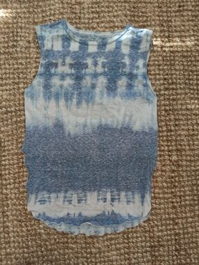 Kids Blue Tie-Dye Tank Top - Brand Unspecified